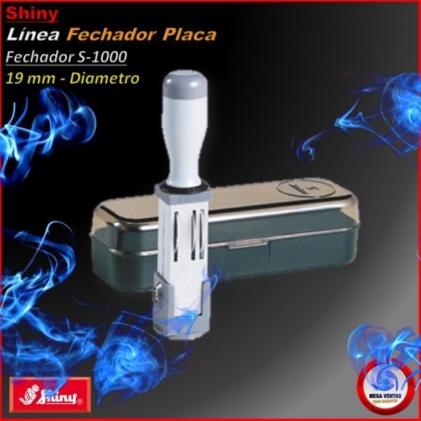 FECHADOR SHINY S-1000 19mm. REDONDO A