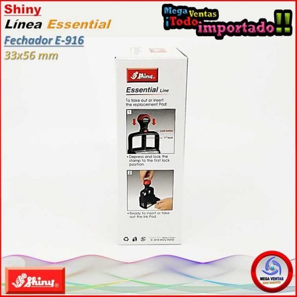FECHADOR SHINY E-916 56X33mm. A (10)