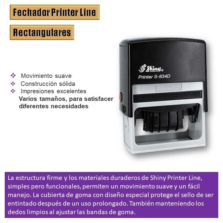 Fechadores Rectangular Shiny - Descripcion (0)