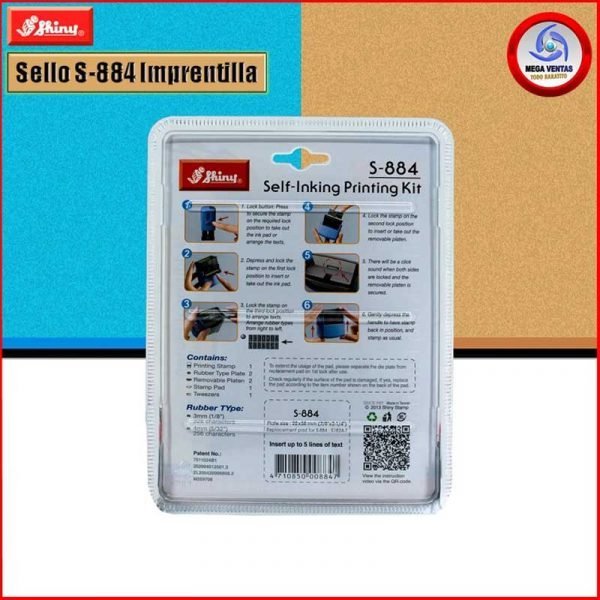 SELLO SHINY S-884 IMPRENTILLA R (9)