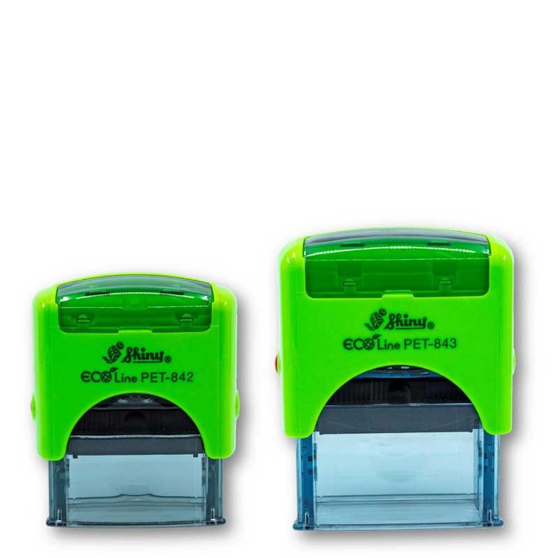 Sellos rectangulares Linea Ecologica