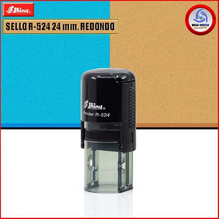 Shiny R524d 🟣 SELLO SHINY R-524 REDONDO (24mm.) - 🟣